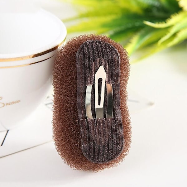 3 stk Hårnåler for Høyere Hårpuff Brun Brown
