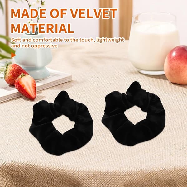 2-pack hårband - Mjuka stickade hårband för kvinnor - Hårband för flickor - Elastiska hårband