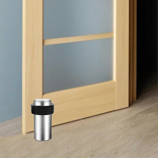 46-120mm Dørstopper Høyde Sterk Selvklebende Rund Punch-fri Dørstopper for Vaskerom-Perfekt 100mm