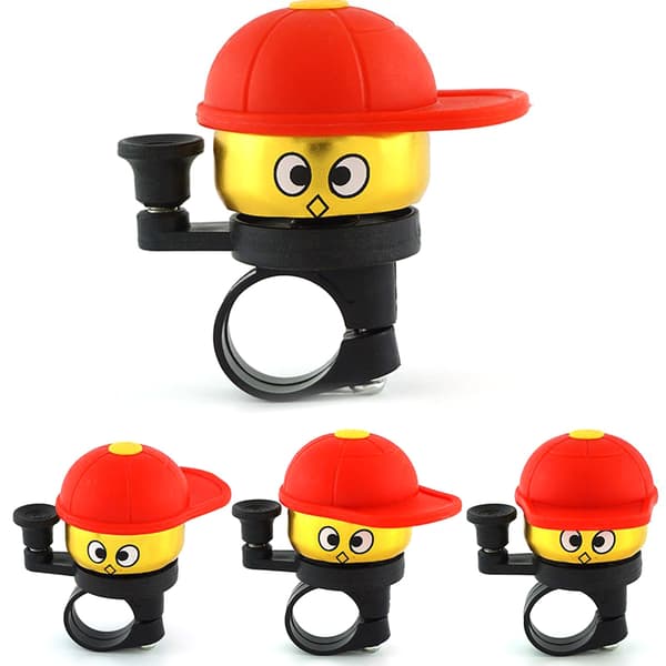 Polkupyöränkello Mini Pyörä Kovaääninen Soittoääni Hälytys Ohjaustanko B random