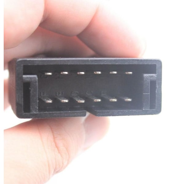 Til Chevrolet Gmc Obd2 Scanner Bildiagnoseværktøj 12 Pin Obd1 Til Obd2 16 Pin Adapterstikkabel Bildiagnoseværktøj Kabel