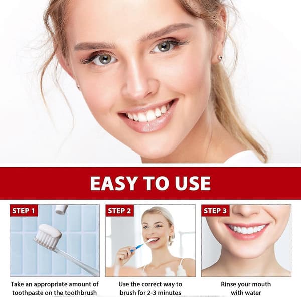 2 stk Sp-6 Probiotisk Opplysende Tannkrem, Dyprensende Tannkrem