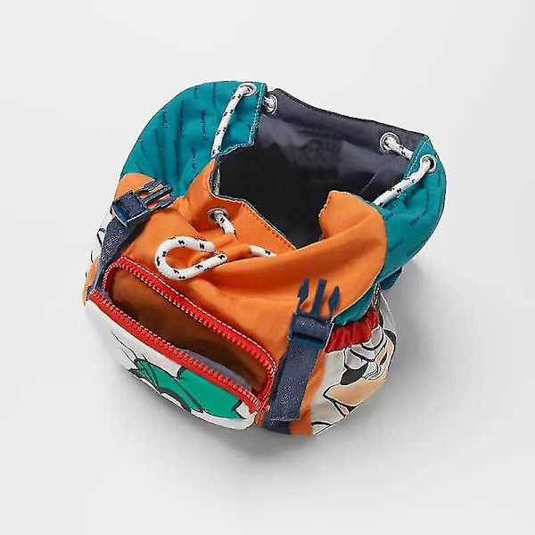 2022 Disney Rygsæk til Kvinder Mickey Mouse Tegneserie Mønster Stor Kapacitet Skoletaske til Børnehave Dreng Pige Rejsetaske Mochila As shown-3