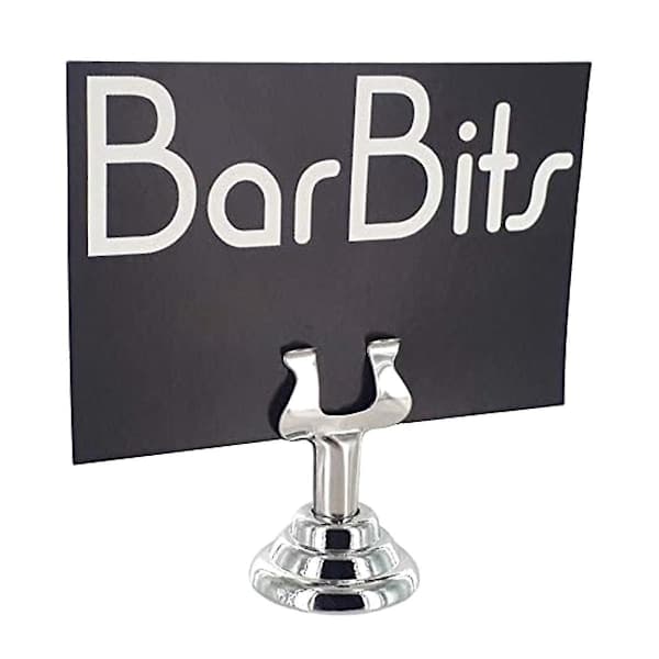 Mini Menu Holder Stand Bundle for Wedding Place Cards, Table Number Holders for Restaurants, Cafes and Shops