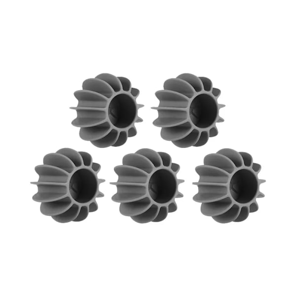 Vaskemiddelkugle Genanvendelig Silikon Tøj Hår Rengøringsværktøj Dyrehår Fjerner Vaskemaskine Kattehår Fangst Vaskemiddelkugle 5 stk 5PCS Grey