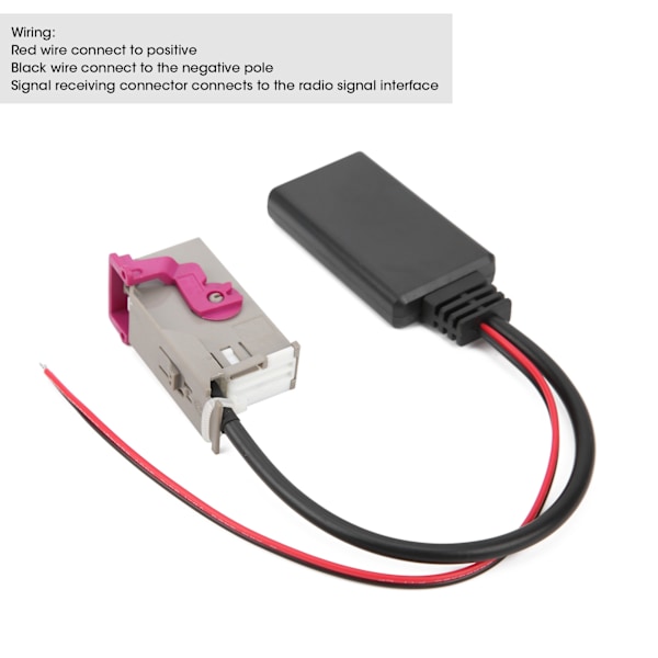 Trådlös Bluetooth Ljudadapter för Audi A3 A4 A6 A8 TT R8 RNS-E[GKS] 0.15