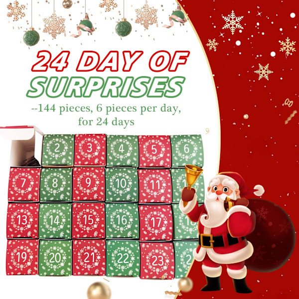 Julkalender med Krubba Pussel för Alla 0.7