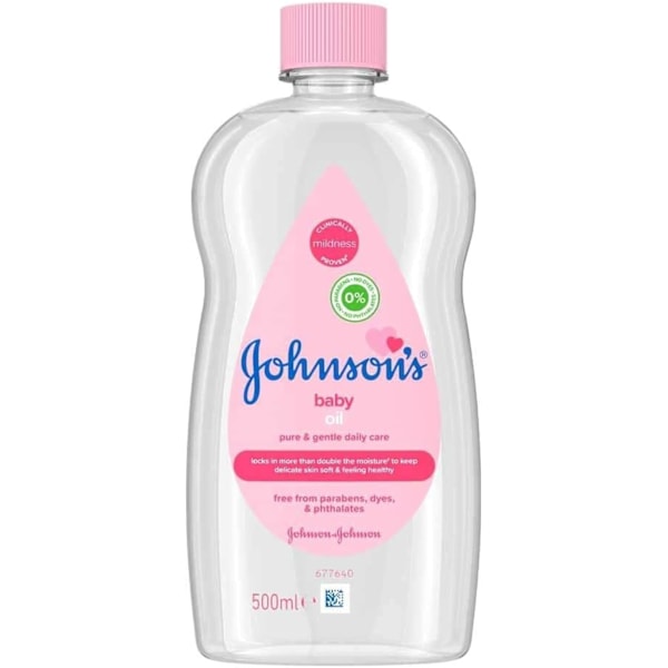 Johnsons baby , 500 ml, lämnar huden mjuk och slät, perfekt för känslig hud