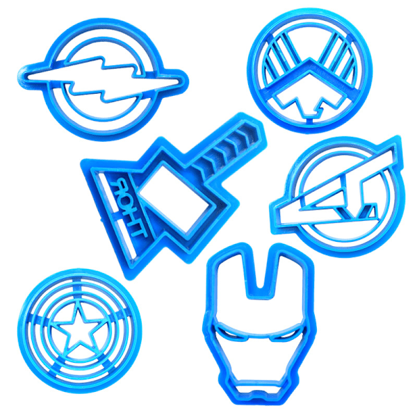 6-pack Avengers kakformar{EE}
