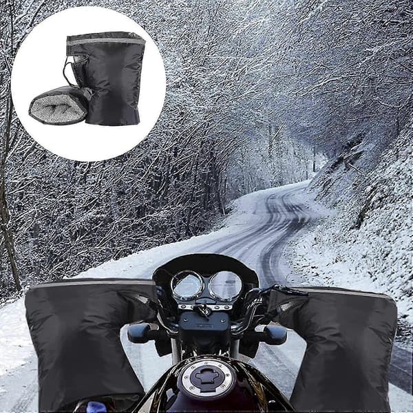 Motorcycle Handlebar Muff Windproof Waterproof Warm Gloves