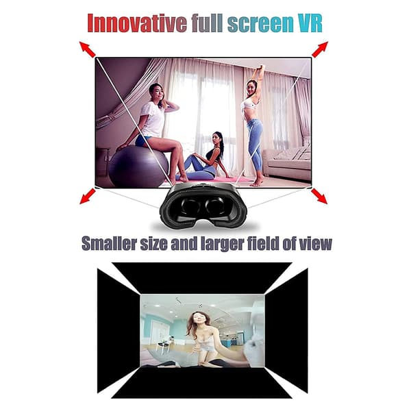 VR-headset Virtuelle reality-briller Kompatible med telefon/Android