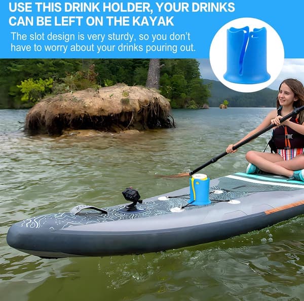 Paddleboard/SUP Koppholder Vannflaskeholder Rosa