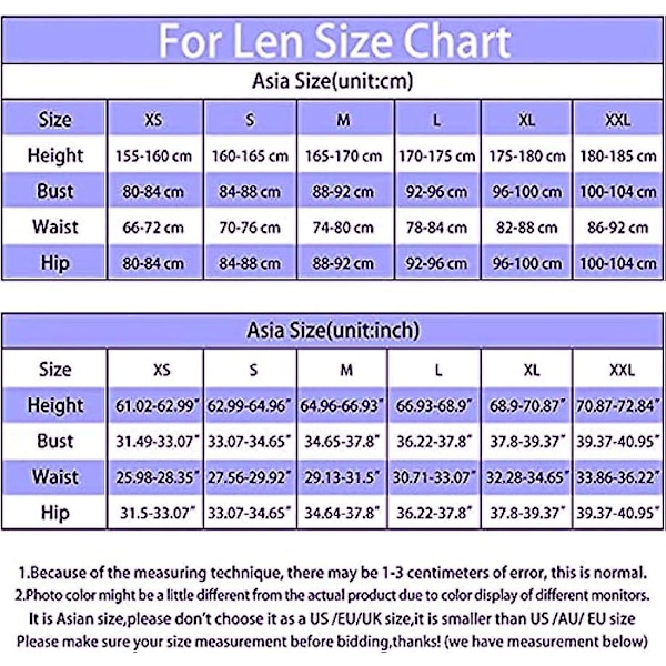 Rin Cosplay Len Cosplay Kostyme Miku Cosplay Kjole Uniform Halloween Party Uniform Full Set XL