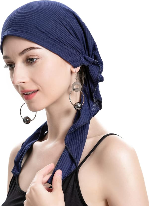 Dame Sommer Turban for Hårtap Kjemoterapi Lue