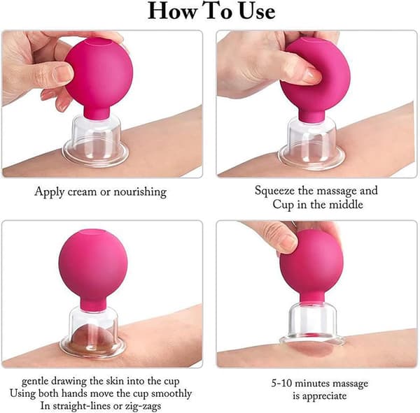 Cupping Sæt - Ansigts Cupping - Ansigts Cupping Sæt - Cupping Sæt Massage - Anti Cellulite Terapi