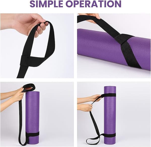 Yogamatte Stropp - Yogamatte Bærestropp - Stropper - Justerbare Skulderstropper