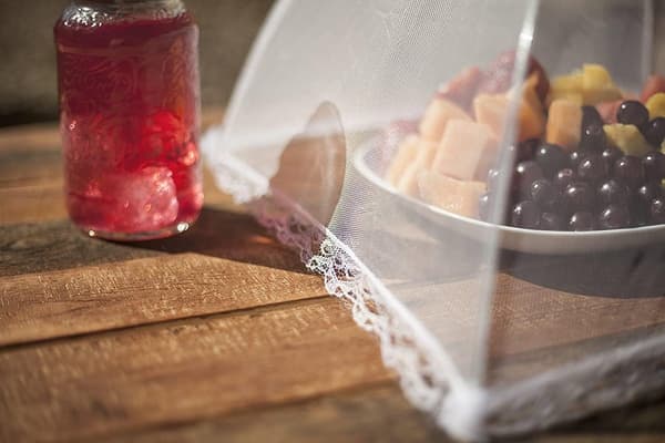 1 Styck Mesh Mat Skyddstält Utomhus - Vikbart Paraplytält