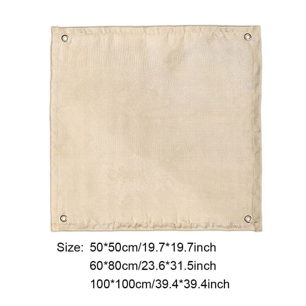 Ildfast Matte Brannsikker Grillmatte 60X80CM 60x80cm