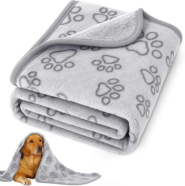 76x104cm Hundetæpper til Mellemstore Hunde, Katte, Premium Bløde Hundetæpper til Små Hunde, Vaskbare