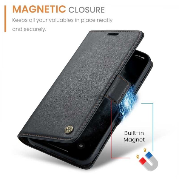 CaseMe Skin Pro -kotelo iPhone 11 Pro Maxille Black Svart