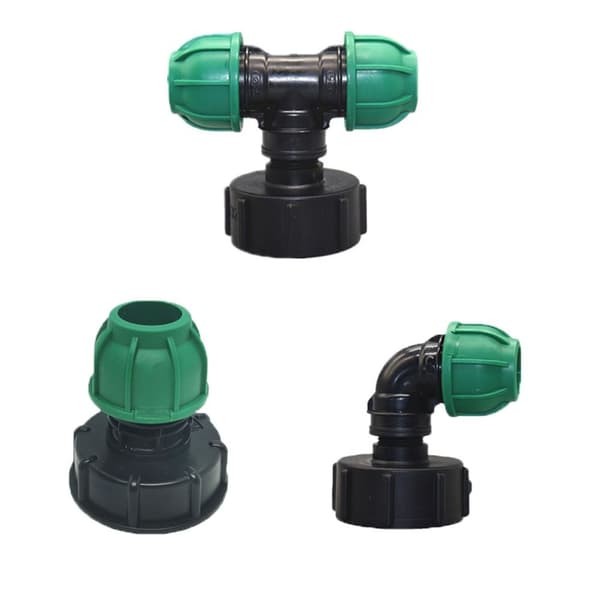 IBC-tankadaptere Passende gjengekobling 25MMELBOW RØR KNE 25mm Elbow Pipe 25mmElbow Pipe