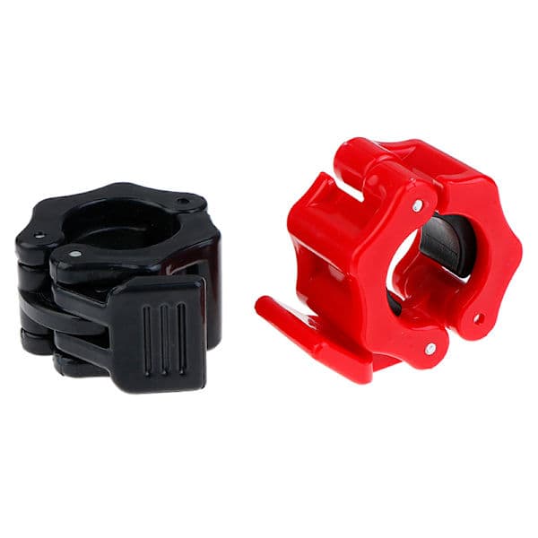 25MM Dumbbell Barbell Clamps Lock Buckle Training Equipment Black Black