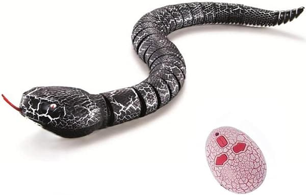 16 inch Realistic Remote Control Snake Toy (Black)