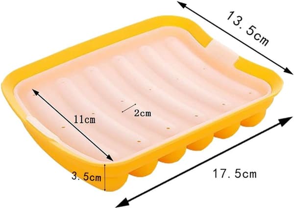 2 stk - Pølseform - Silikon pølseform - Pølseform - DIY pølseform - Bakeformer