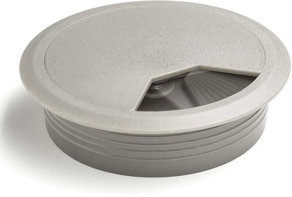 5 x Kabelgenomföring Svart Kabelpassage Diameter 60 mm