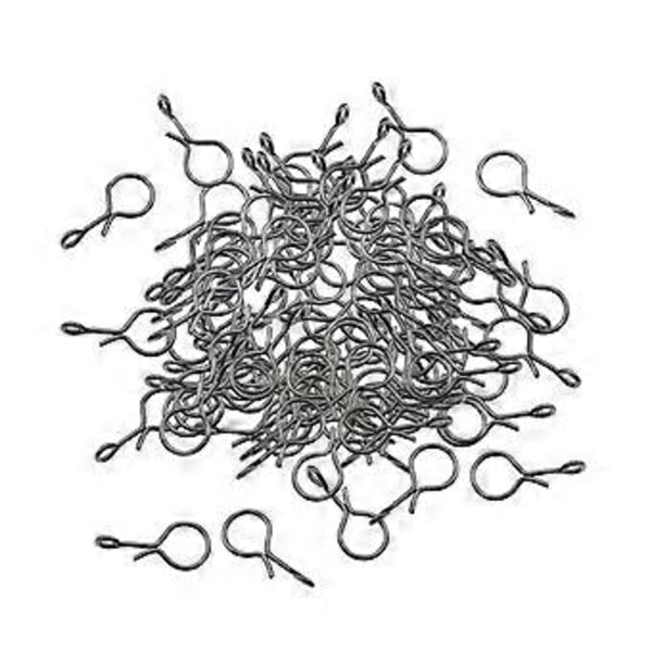 100x Fluefiske Snaps Hurtigskift Fiskekrok Snaps Lettvekts Agn Snaps Fiskeverktøy Tilbehør Sterk Agnkobling (XL) XL