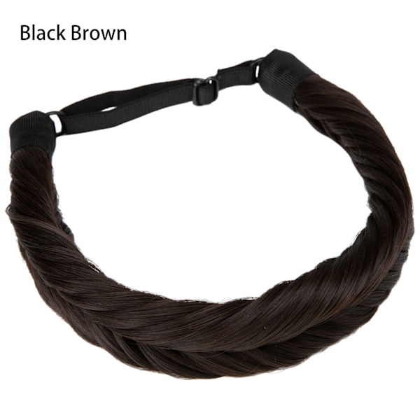 1 stk Syntetisk Flettehår Fletter med Justerbar Belte Flettet Bohemisk Stil Kvinners Hårklipp 4 4 fishbone braid