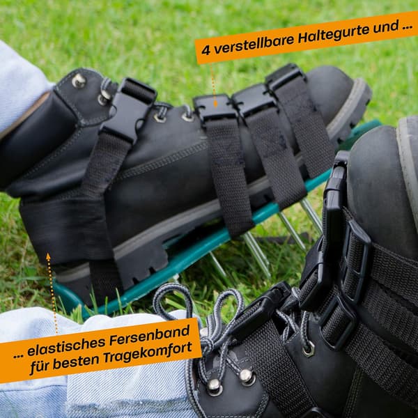 Gräsluftare - Manuell markberedare - för enkel gräsmatteluftning