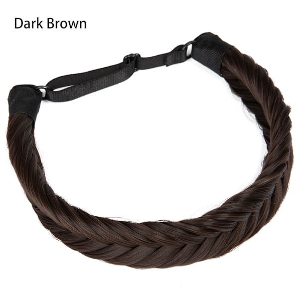 1 kpl Synteettinen Punontahiukset Punokset Säädettävän Vyön Kanssa Punottu Bohemian Tyyli Naisten Hiustyyli 6 6 fishbone braid