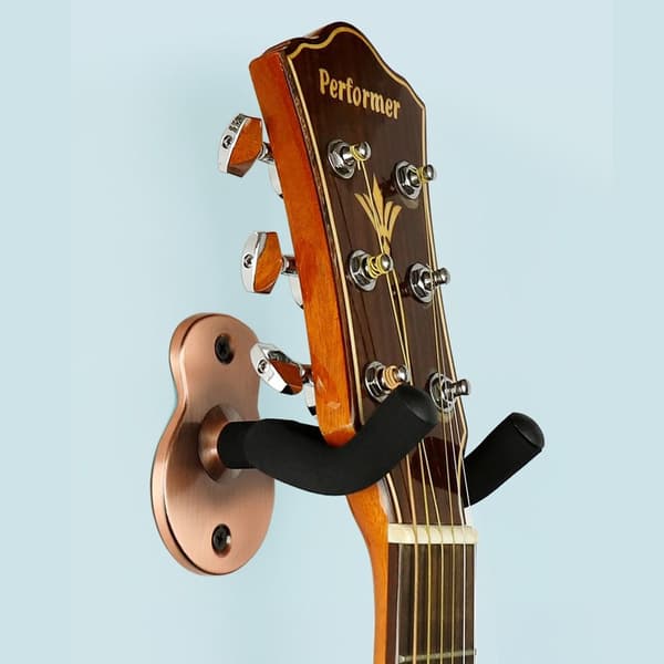 Gitarrhängare Musikinstrument Krok SILVER SILVER Silver Silver