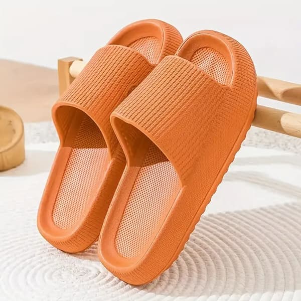 Herre Solid EVA Slides - Uformelle slip-on sko for innendørs utendørs stranddusj