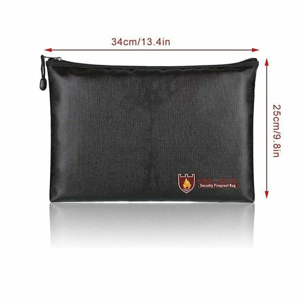 Brandsikker Dokumenttaske Spargris Brandsikker Brandsikker Vandtæt 34CM*25CM
