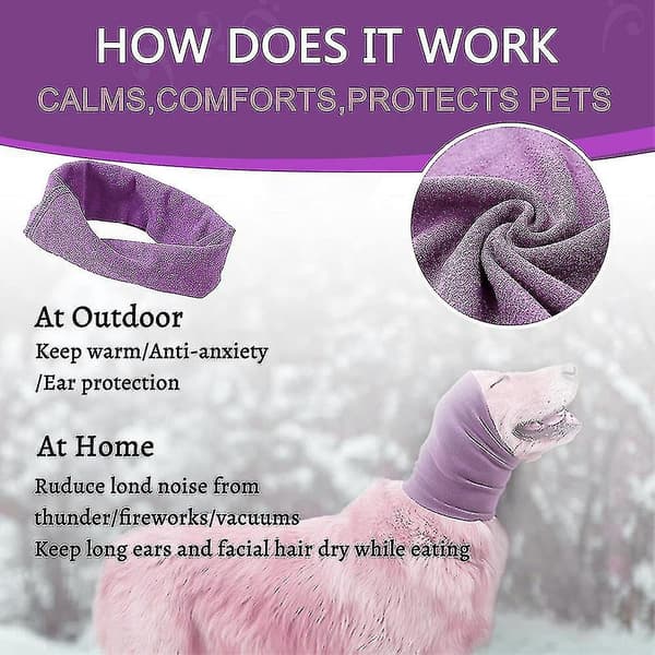 Hatte til hunde og katte til at lindre angst - Pink