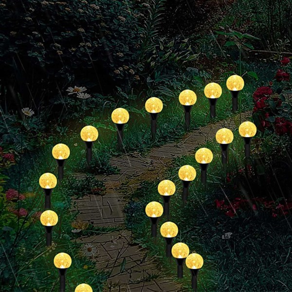 10 in 1 Aurinkokennovalaisin Ulkona Led Puutarha Nurmikko Maisema Polku Seinävalaisin