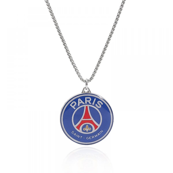 Halskjede med Paris Saint-Germain Fotballklubb-emblem Paris Saint-Germain