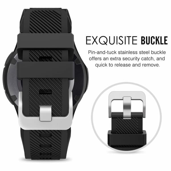 Samsung Gear S3 Frontier/Classic -ranneke - musta