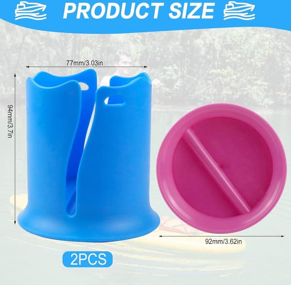Paddleboard/SUP Koppholder Vannflaskeholder Rosa