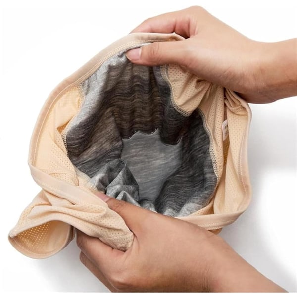 3-pakning lekkasjesikre dameundertøy - lekkasjesikre truser for over 60 #s inkontinens B B B 3XL