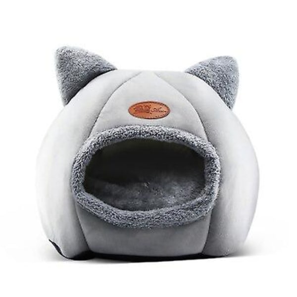 Ny dyb søvnkomfort i vinter katteseng Iittle måtte kurv små hundehuse produkter kæledyr telt hyggelig grotte bo indendørs Cama Gato kattemøbler L 36x36x38cm