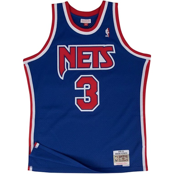 Mitchell & Ness New Jersey Nets Drazen Petrovic Wingman Jersey Royal