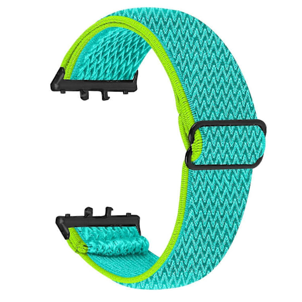 Vevd Armbånd i Elastisk Materiale for Samsung Galaxy Fit3 SM-R390, Svart Kobling Style G