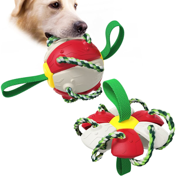 Koiran lelut Koiran köysi lelut Frisbee pallo kahvoilla pallo pallo Lemmikin pureskelulelu