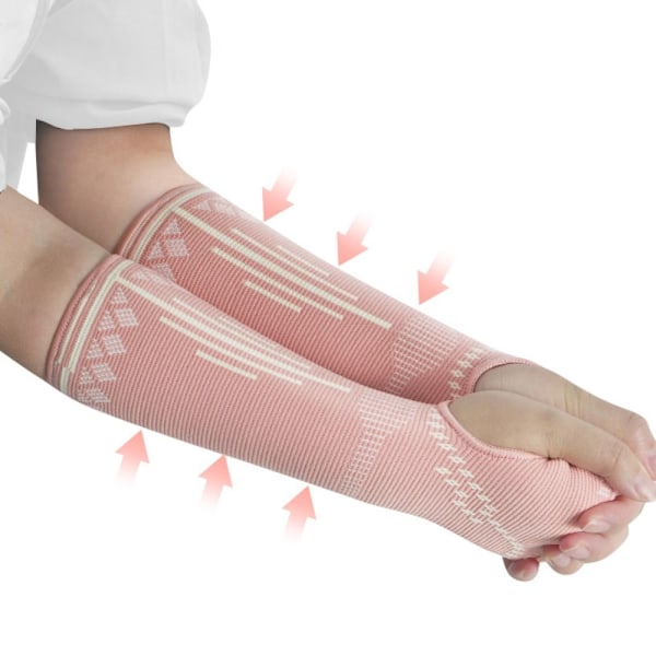 Volleybollärmar Sport Handledsrem ROSA L Rosa pink L