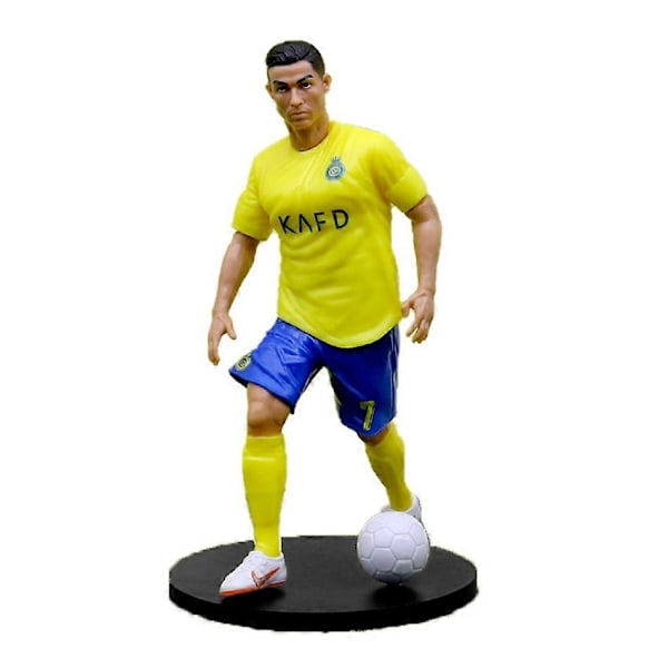 6 stk. nye fodboldstjerner FIFA C.Ronaldo Messi Mbappe Modeldukker Tegneserie Søde Actionfigurer Biltilbehør Fodboldfans Gaver-Perfekt 3