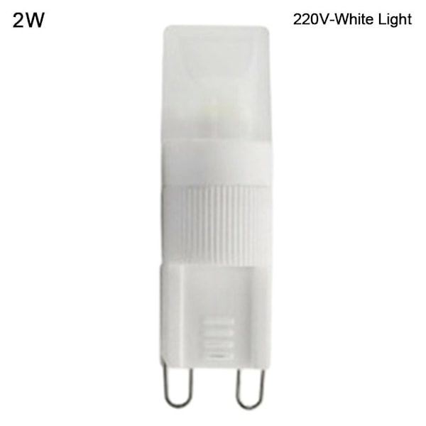 C18 G9 Kristall LED-pære 2W 220V - HVITT LYS 220V-White Light 2W220V-White Light