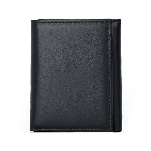 Herre Stealth Mode Trifold Læderpung Rfid Blocking - Perfekt